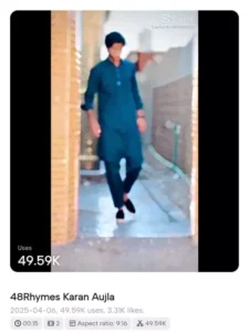 48 Rhymes Karan Aujla CapCut Templates