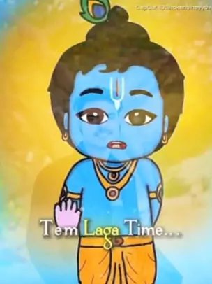 Time Lagega Krishna Ji CapCut Template