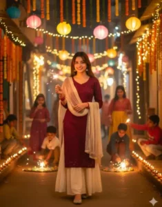 20+ Google Gemini Girls Diwali Ai Photo Editing